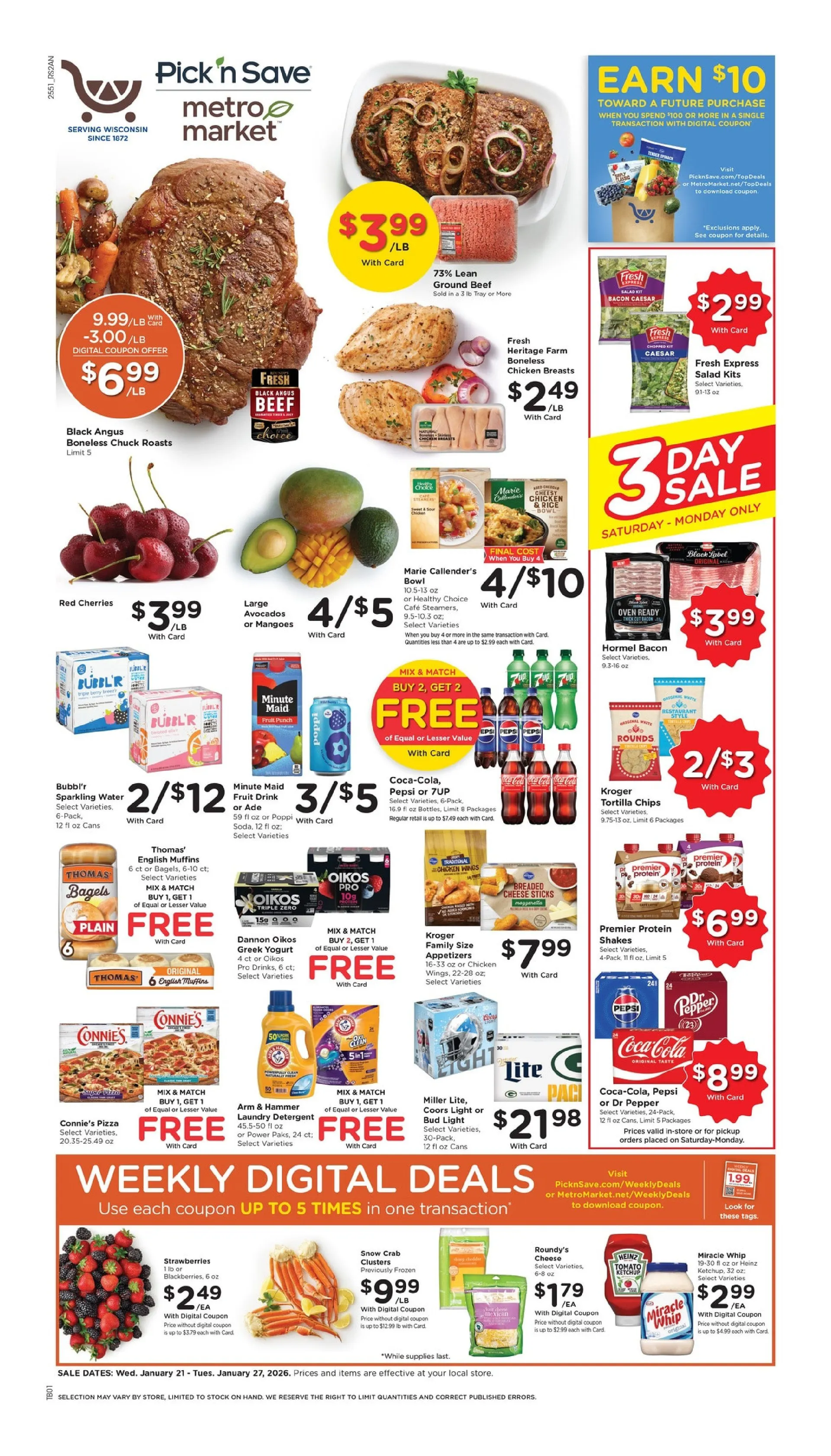 Weekly ad Metro Market Sales from January 21 to January 27 2026 - Page 