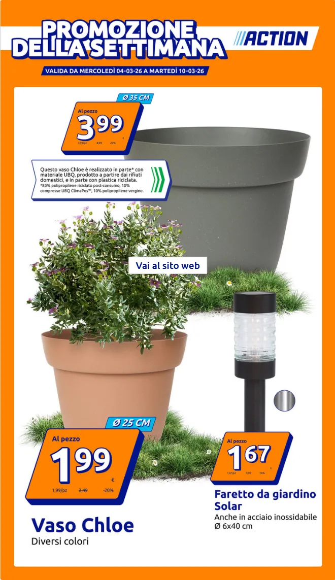 Volantini Action da 4 marzo a 10 marzo di 2026 - Pagina del volantino 1