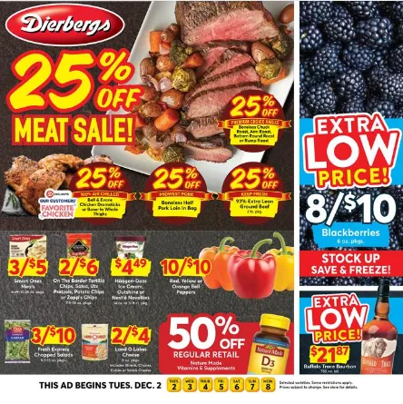 Weekly ad Dierbergs Sales from December 2 to December 8 2025 - Page