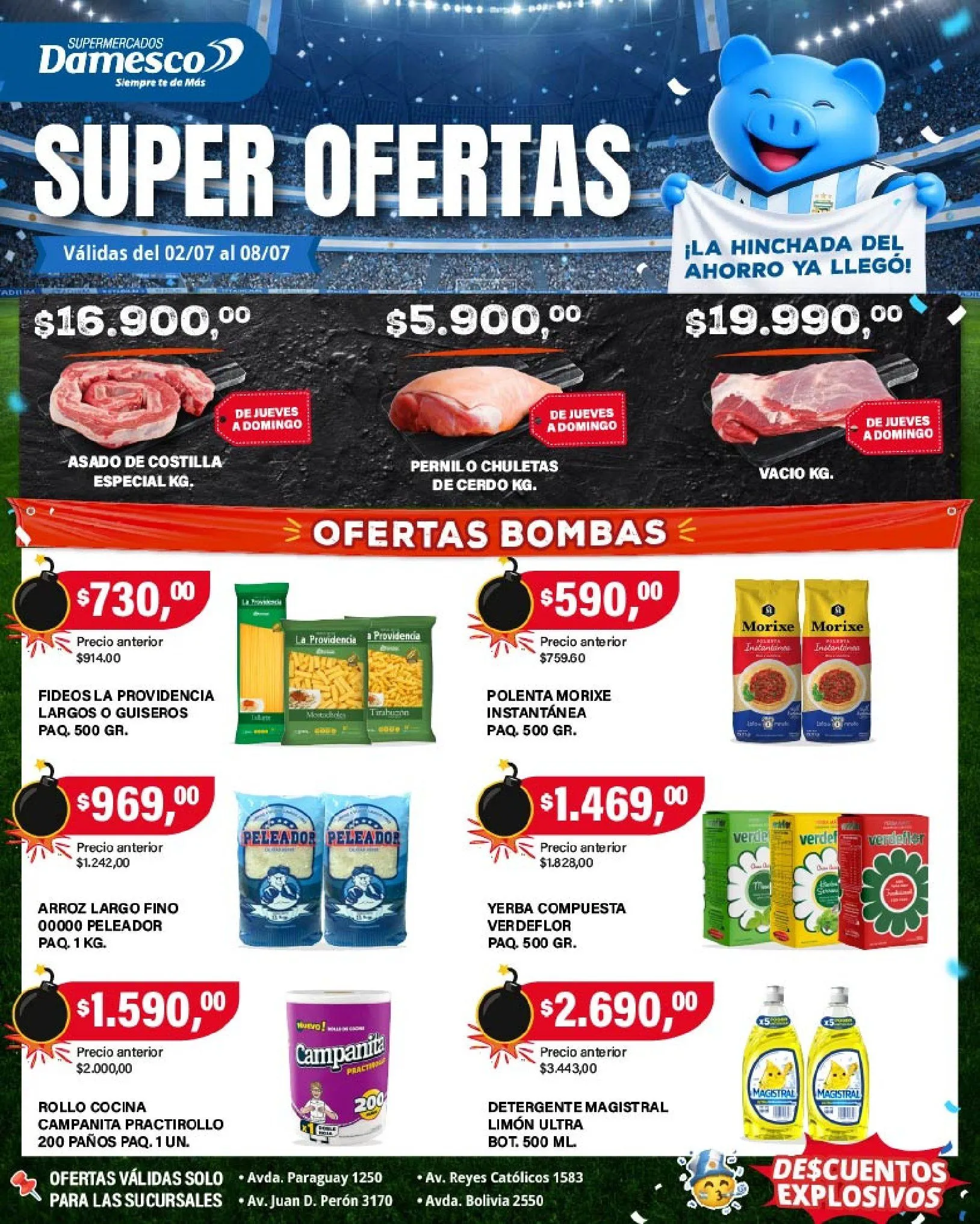 Ofertas de  Ofertas Damesco 2 de julio al 8 de julio 2026 - Página 1 del catálogo