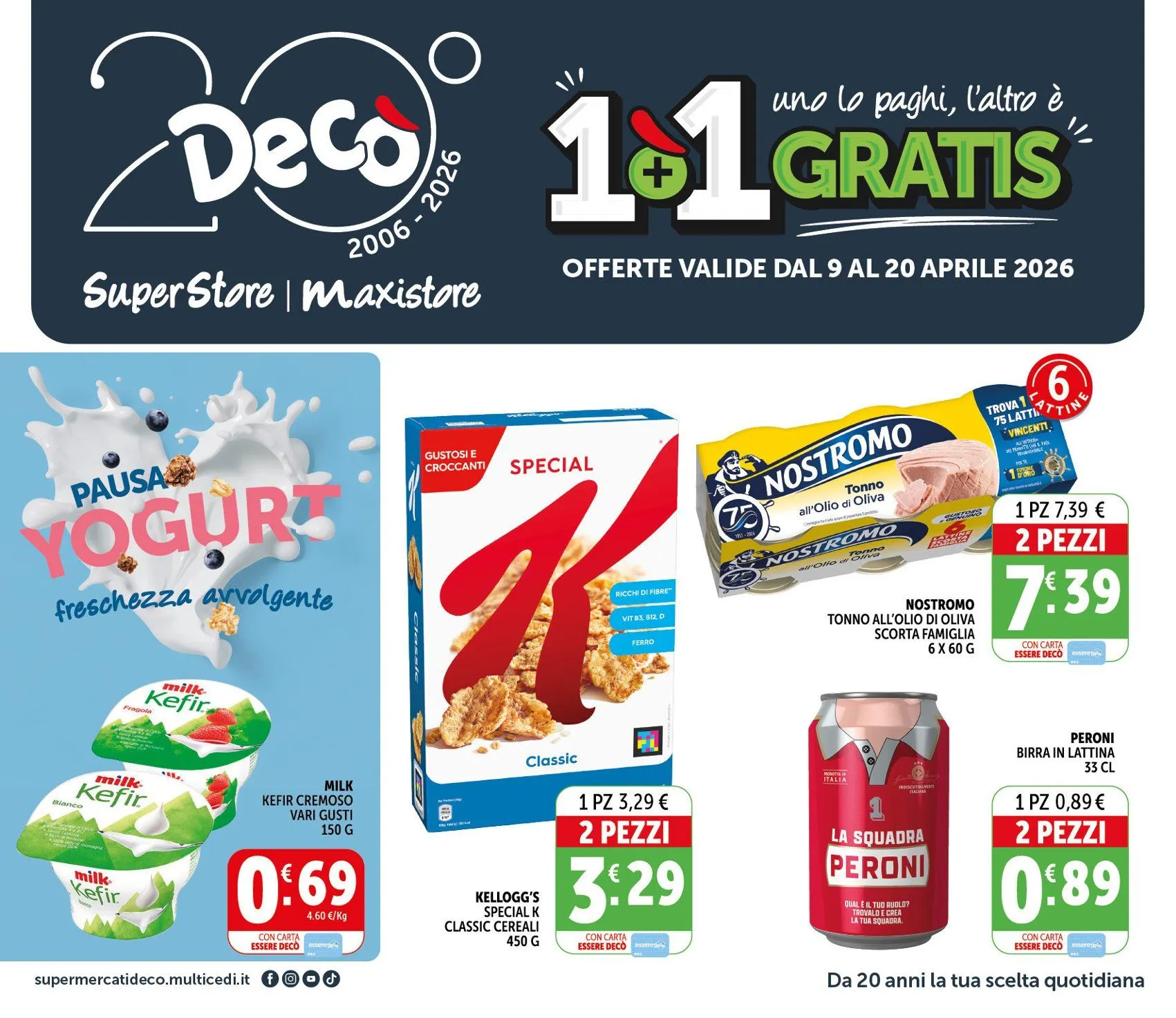 Volantini Deco Maxistore da 9 aprile a 20 aprile di 2026 - Pagina del volantino 1