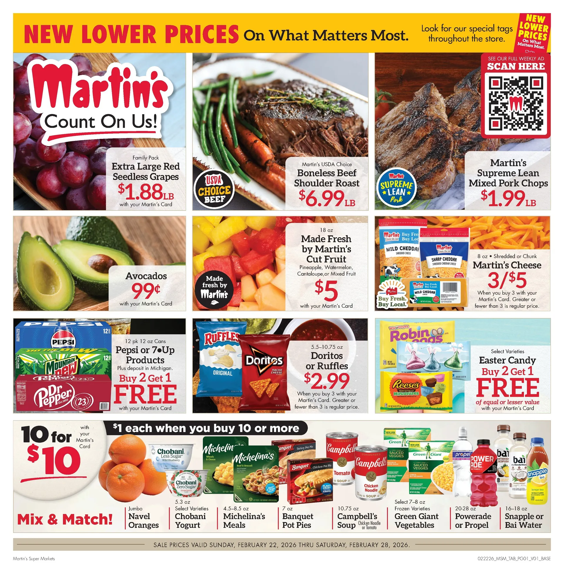 Weekly ad Martin’s Sales from February 22 to February 28 2026 - Page 1