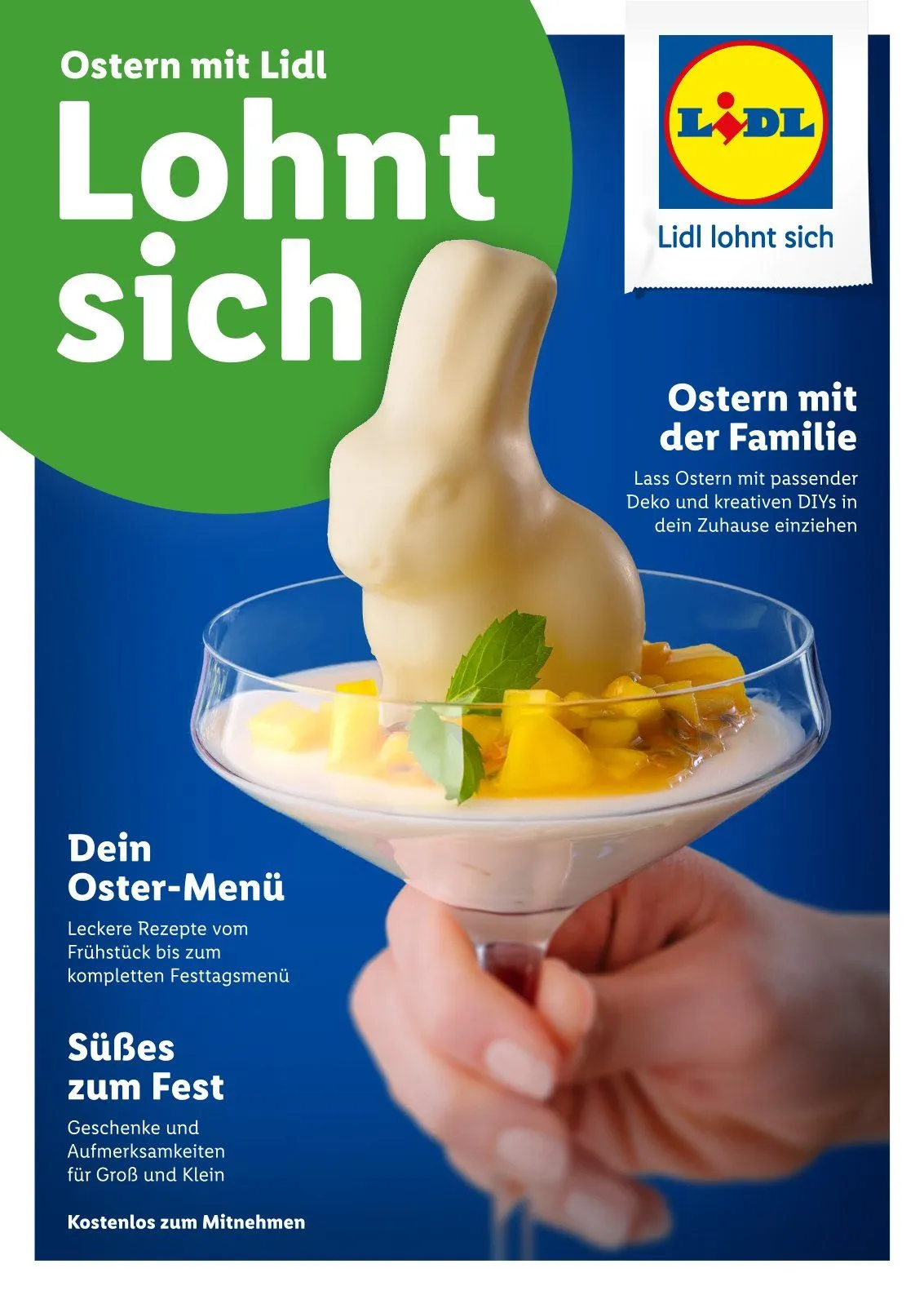 Lidl Prospekt von 25. März bis 20. April 2025 - Prospekt seite 1