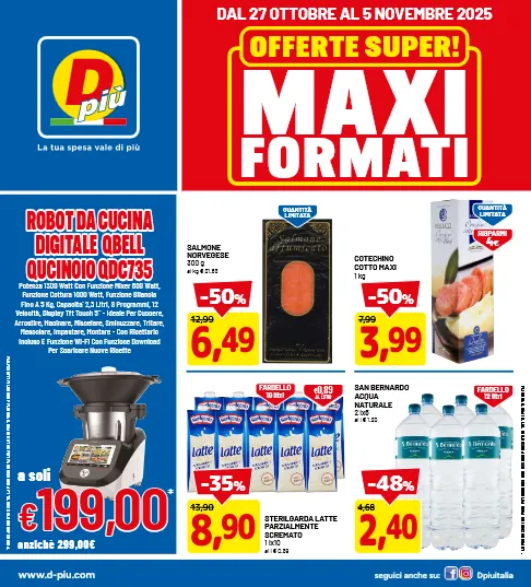 Volantini D Più da 27 ottobre a 5 novembre di 2025 - Pagina del volantino