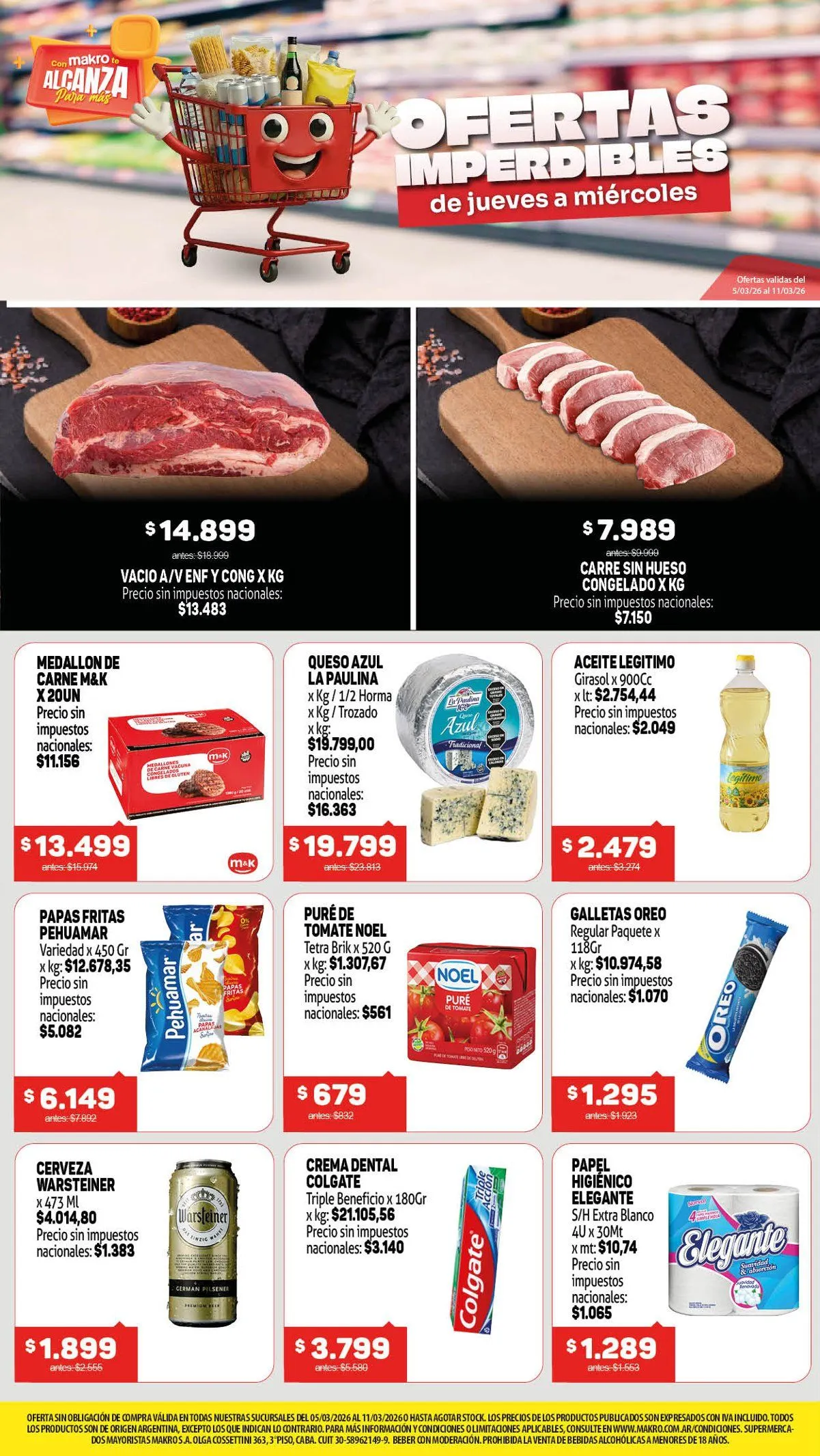 Ofertas de Makro Ofertas 5 de marzo al 11 de marzo 2026 - Página 1 del catálogo