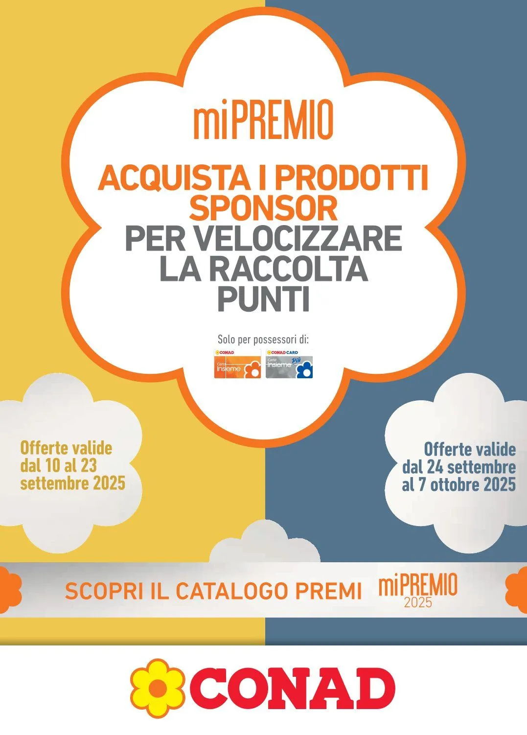 Volantini Conad  da 24 settembre a 7 ottobre di 2025 - Pagina del volantino 1