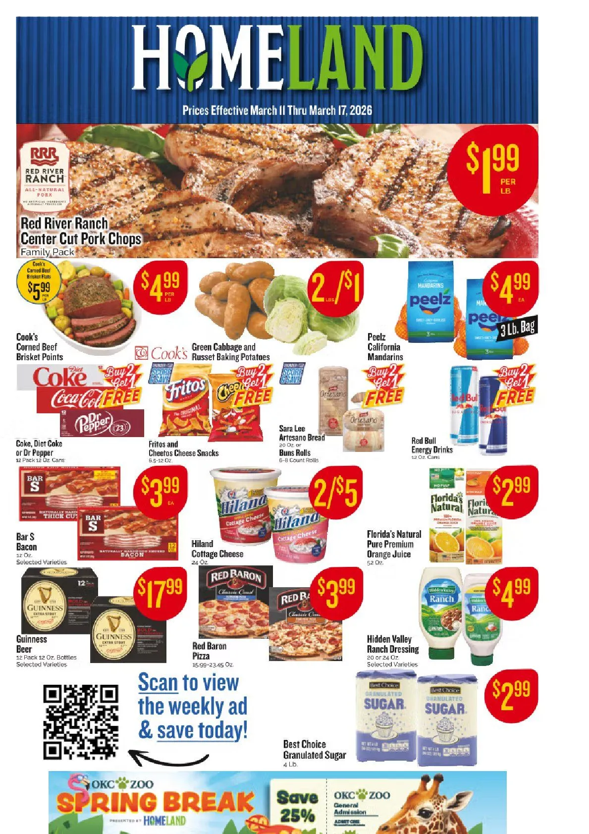 Weekly ad Homeland weekly ads from March 11 to March 18 2026 - Page 1