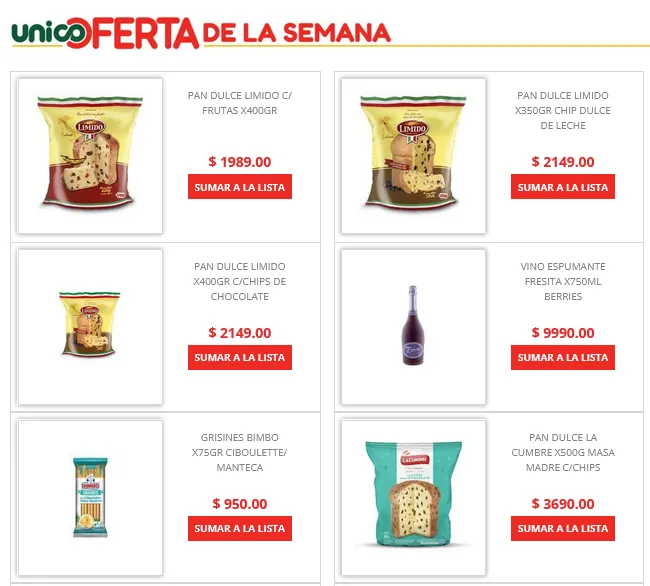 Ofertas de Único Supermercados Ofertas 15 de diciembre al 22 de diciembre 2025 - Página 1 del catálogo