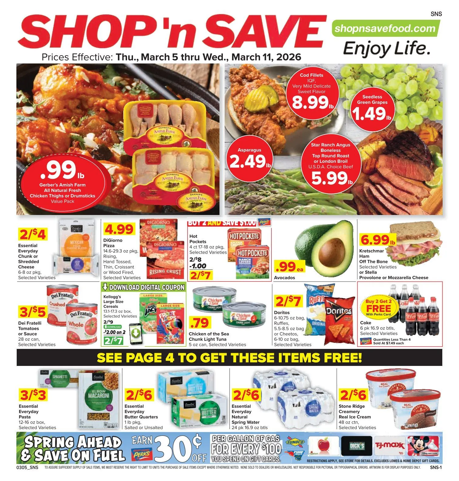Weekly ad Shop'n Save Sales from March 5 to March 11 2026 - Page 