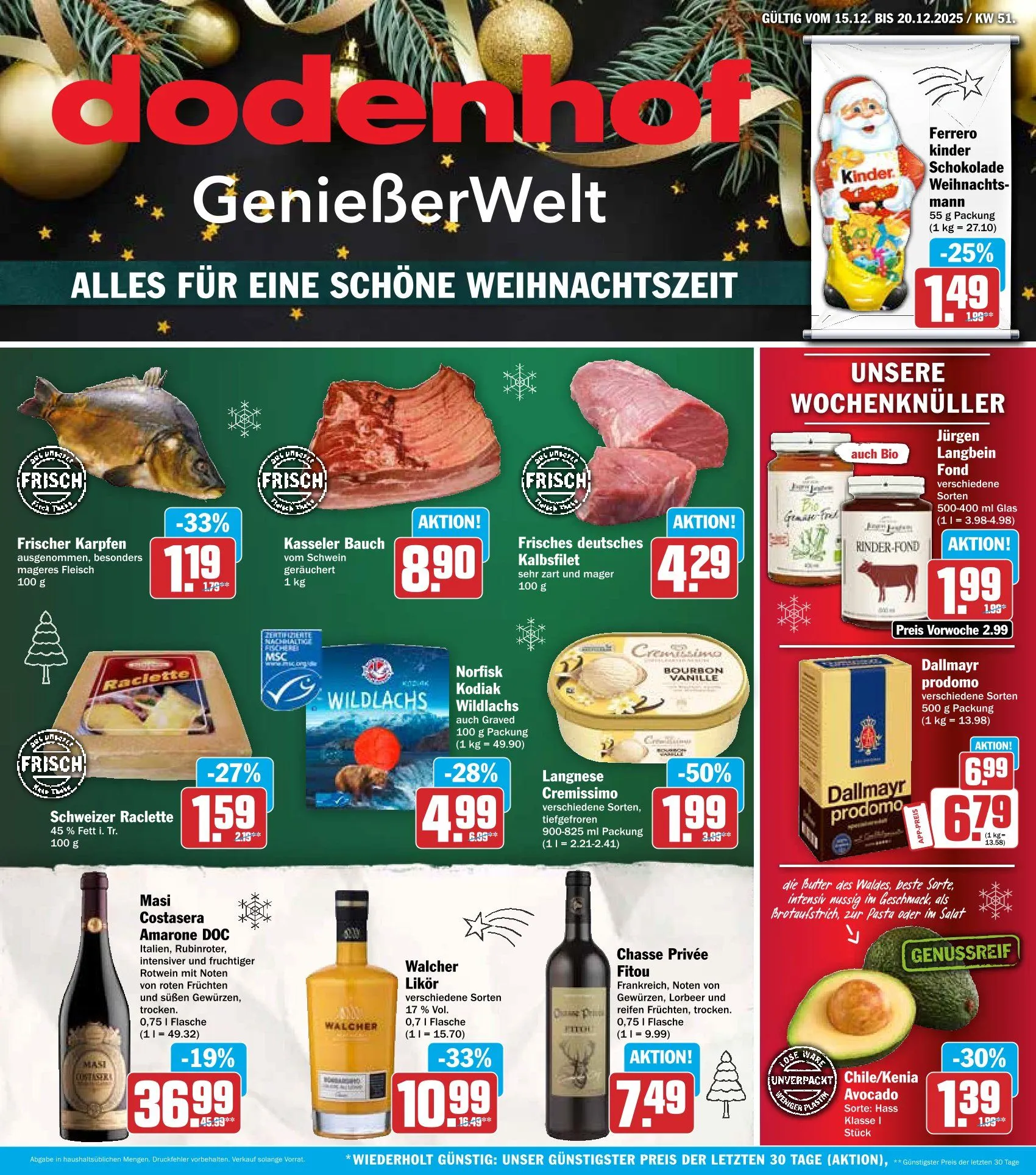 Dodenhof Angebote von 15. Dezember bis 21. Dezember 2025 - Prospekt seite 1