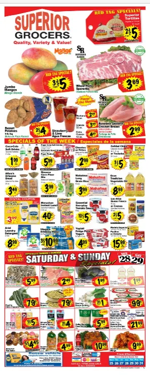 Weekly ad Superior Grocers Sales from March 23 to March 31 2026 - Page 1