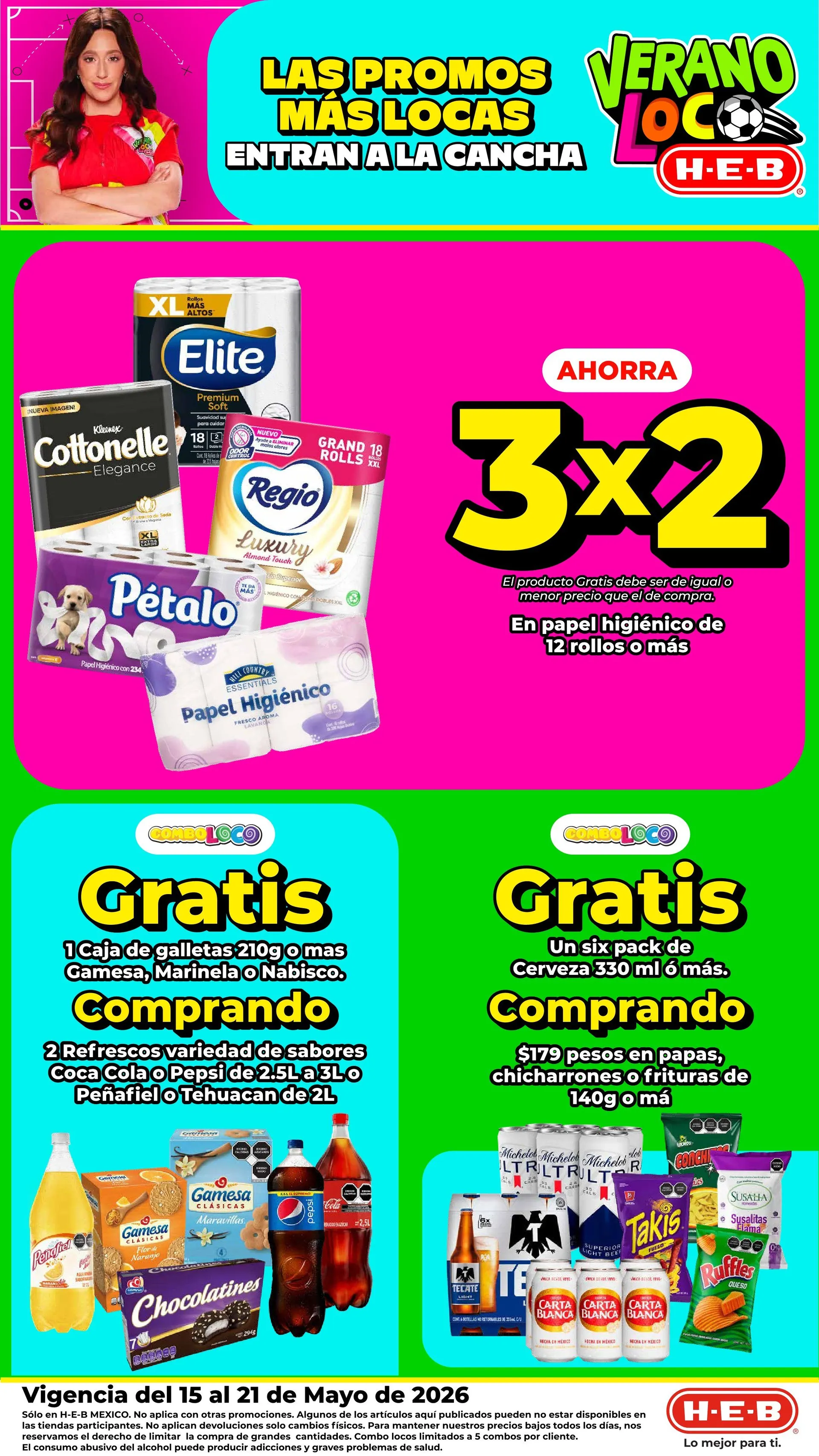 Catálogo de Ofertas H-E-B 15 de mayo al 21 de mayo 2026 - Pagina 1