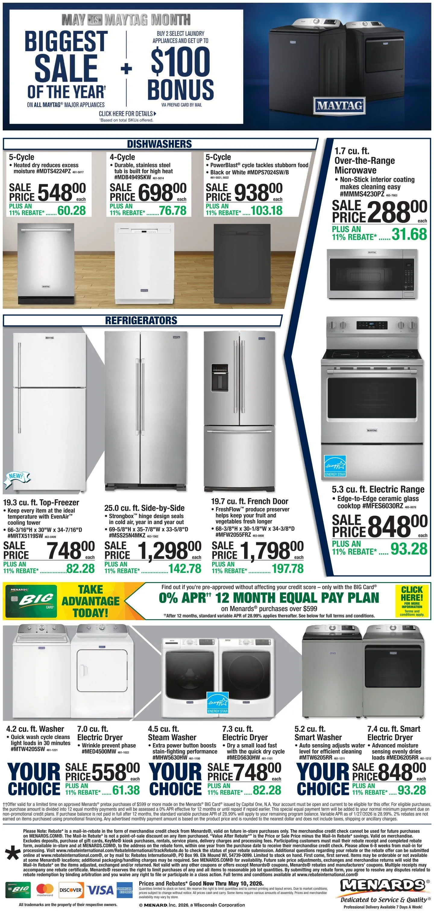 Weekly ad Menards Sales from April 29 to May 10 2026 - Page 1