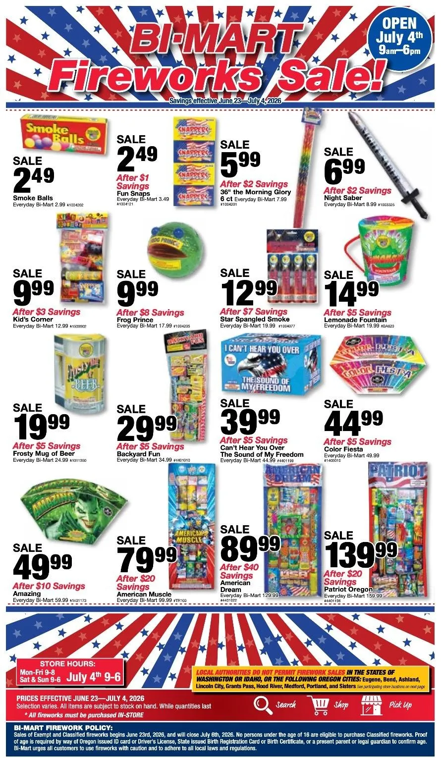Weekly ad Bi-Mart Sales from June 23 to July 5 2026 - Page 