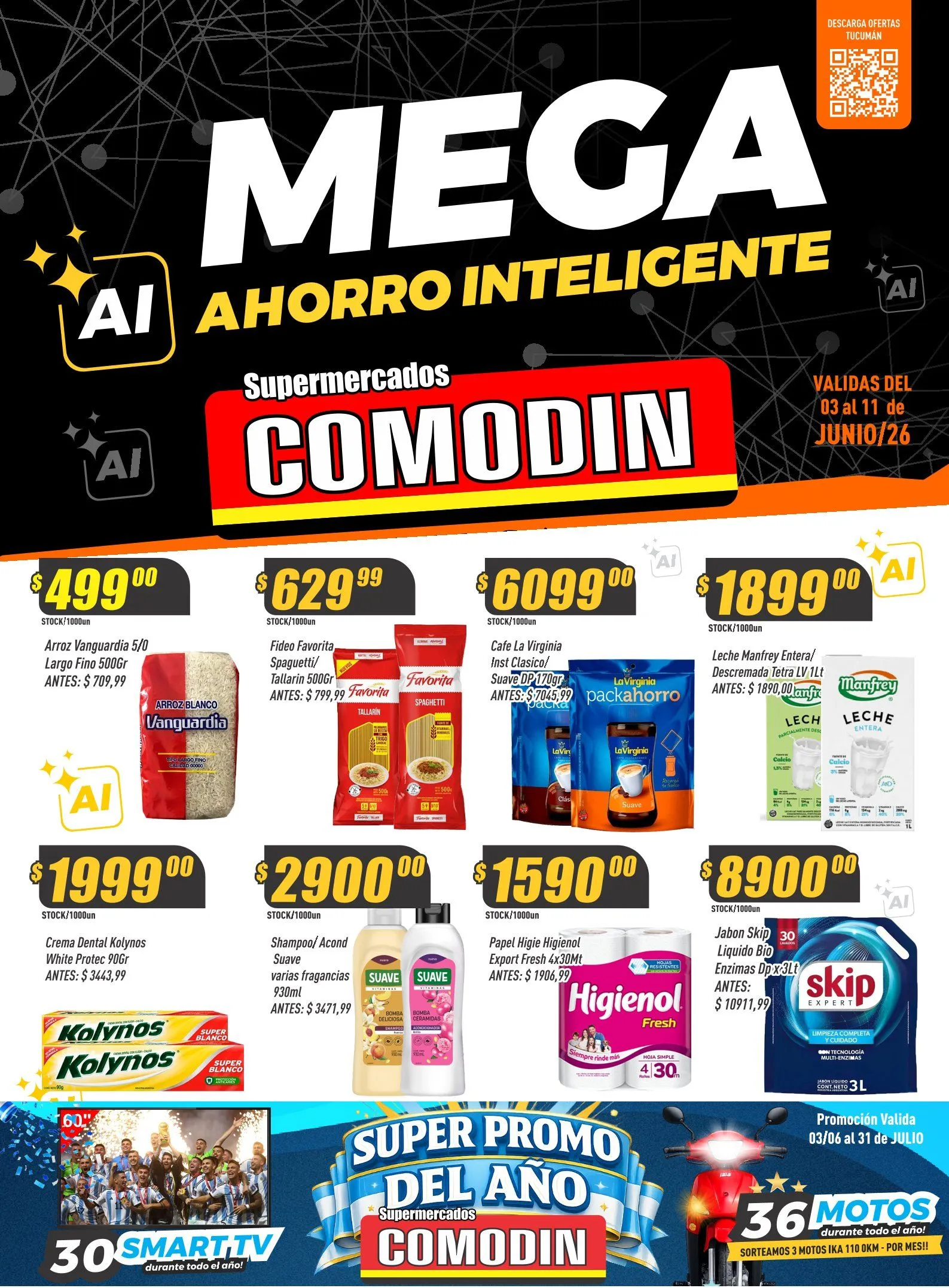 Ofertas de  Ofertas Supermercados Comodín  3 de junio al 11 de junio 2026 - Página  del catálogo