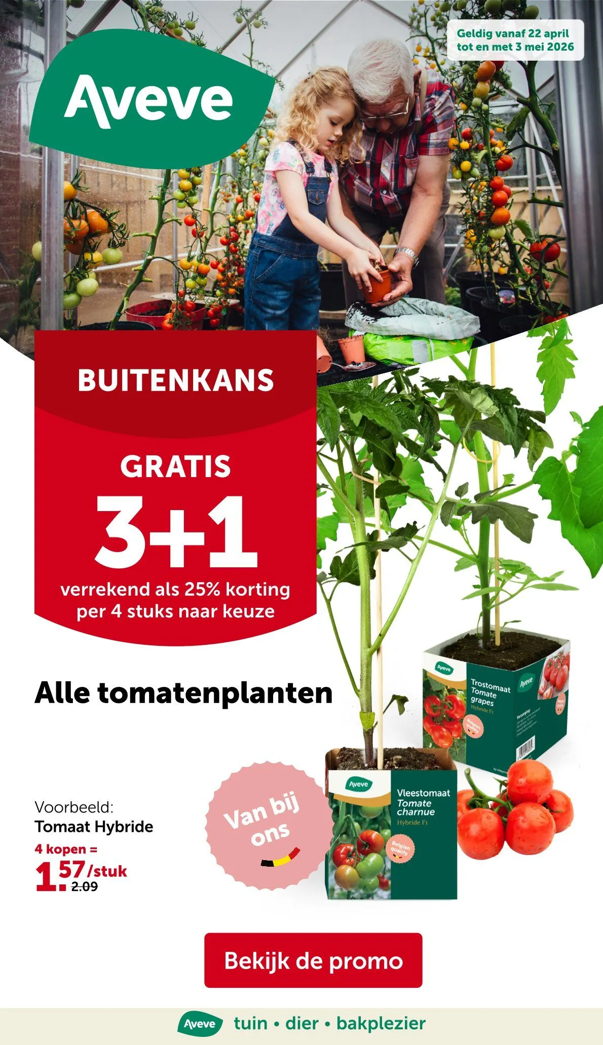 AVEVE Folder van 21 april tot 3 mei 2026 - folder pagina 1