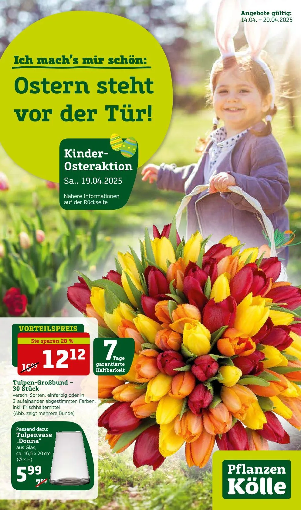 Pflanzen-Kölle Prospekt von 16. April bis 20. April 2025 - Prospekt seite