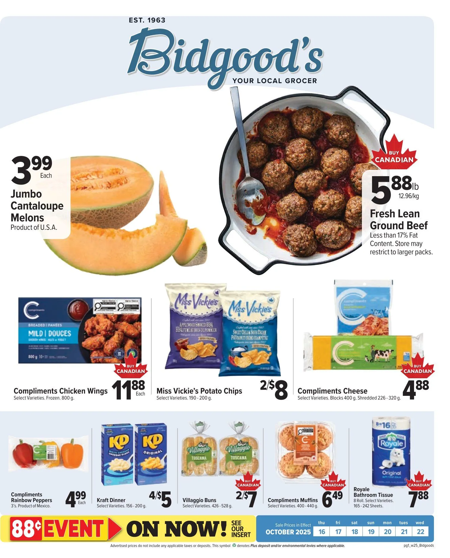 Bidgood's Sales from October 16 to October 22 2025 - flyer page 