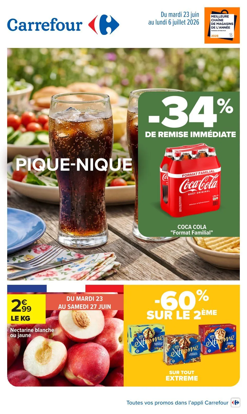  Catalogues Carrefour du 23 juin au 6 juillet 2026 - Catalogue page 1
