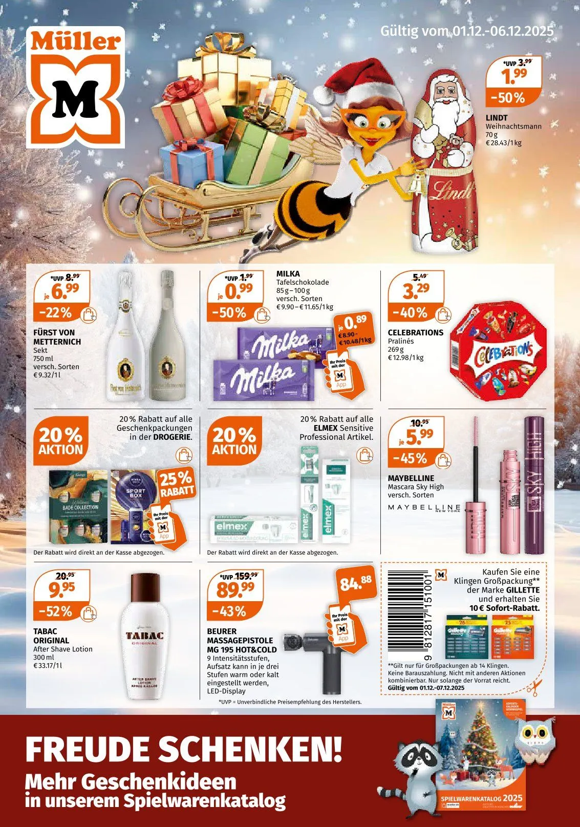 Müller Angebote - 1. Dezember 6. Dezember 2025