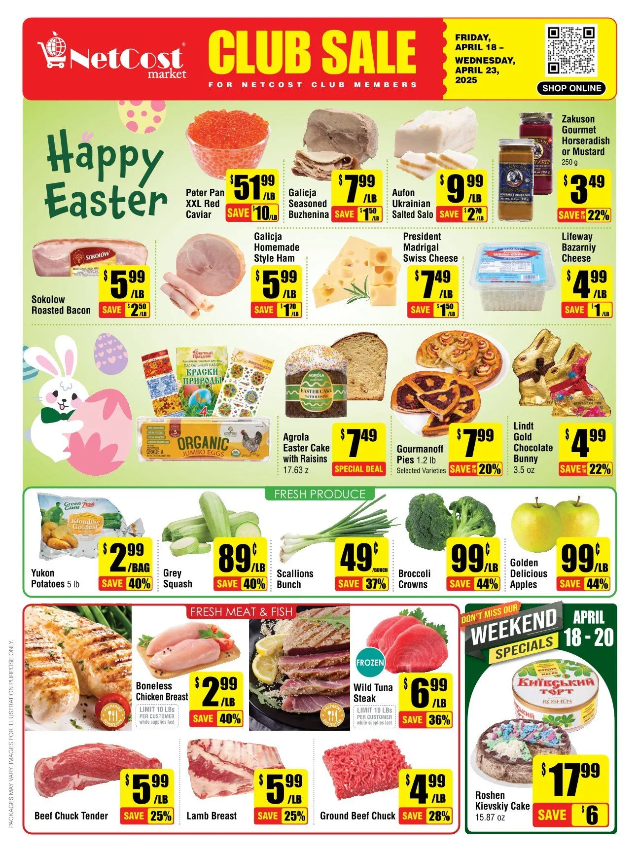 Weekly ad NetCost Market Sales from April 18 to April 23 2025 - Page