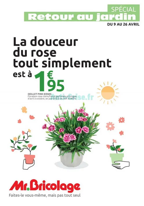 Mr. Bricolage Angebote du 9 avril au 26 avril 2026 - Catalogue page 1