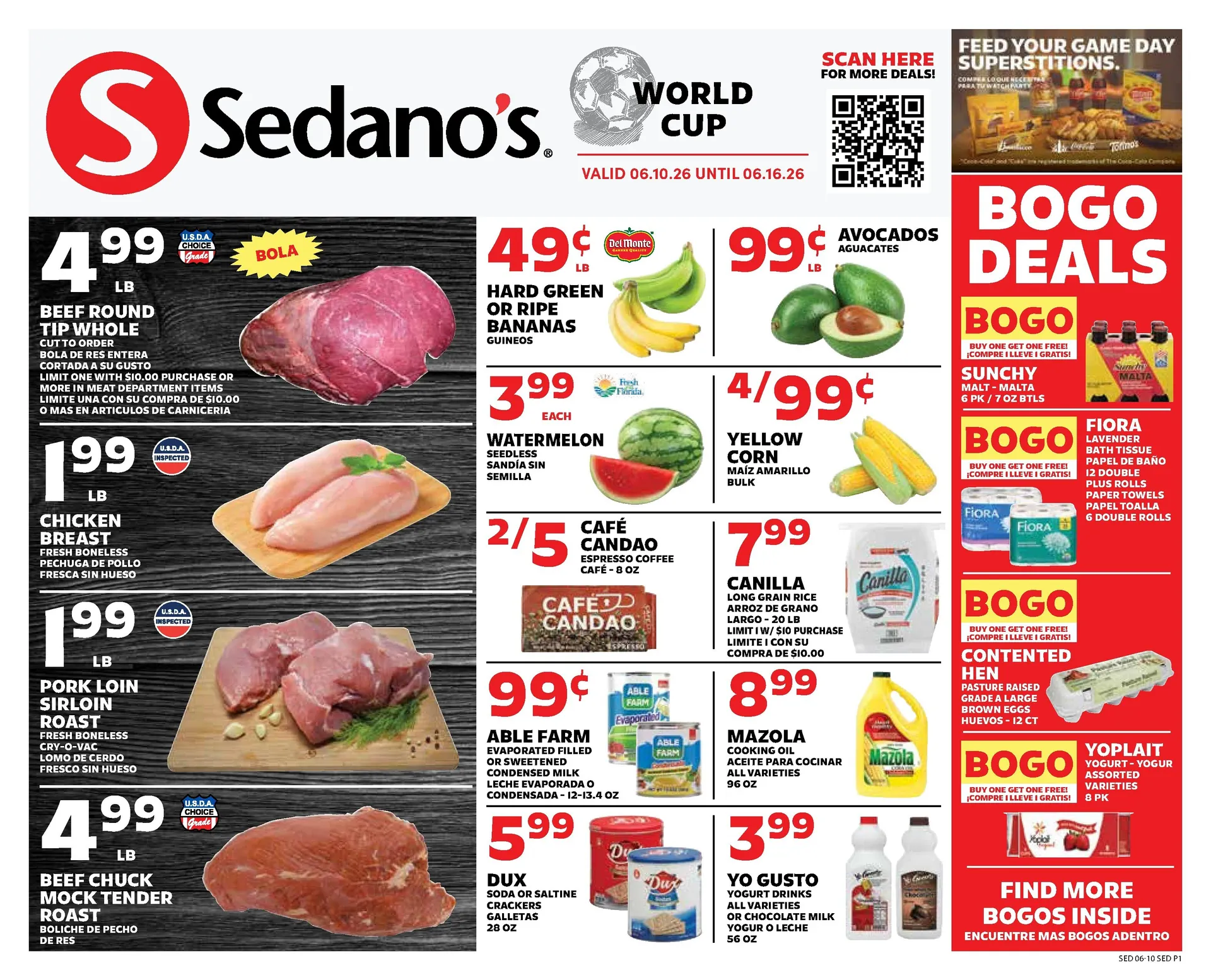 Weekly ad Sedano's  Sales from June 10 to June 16 2026 - Page 