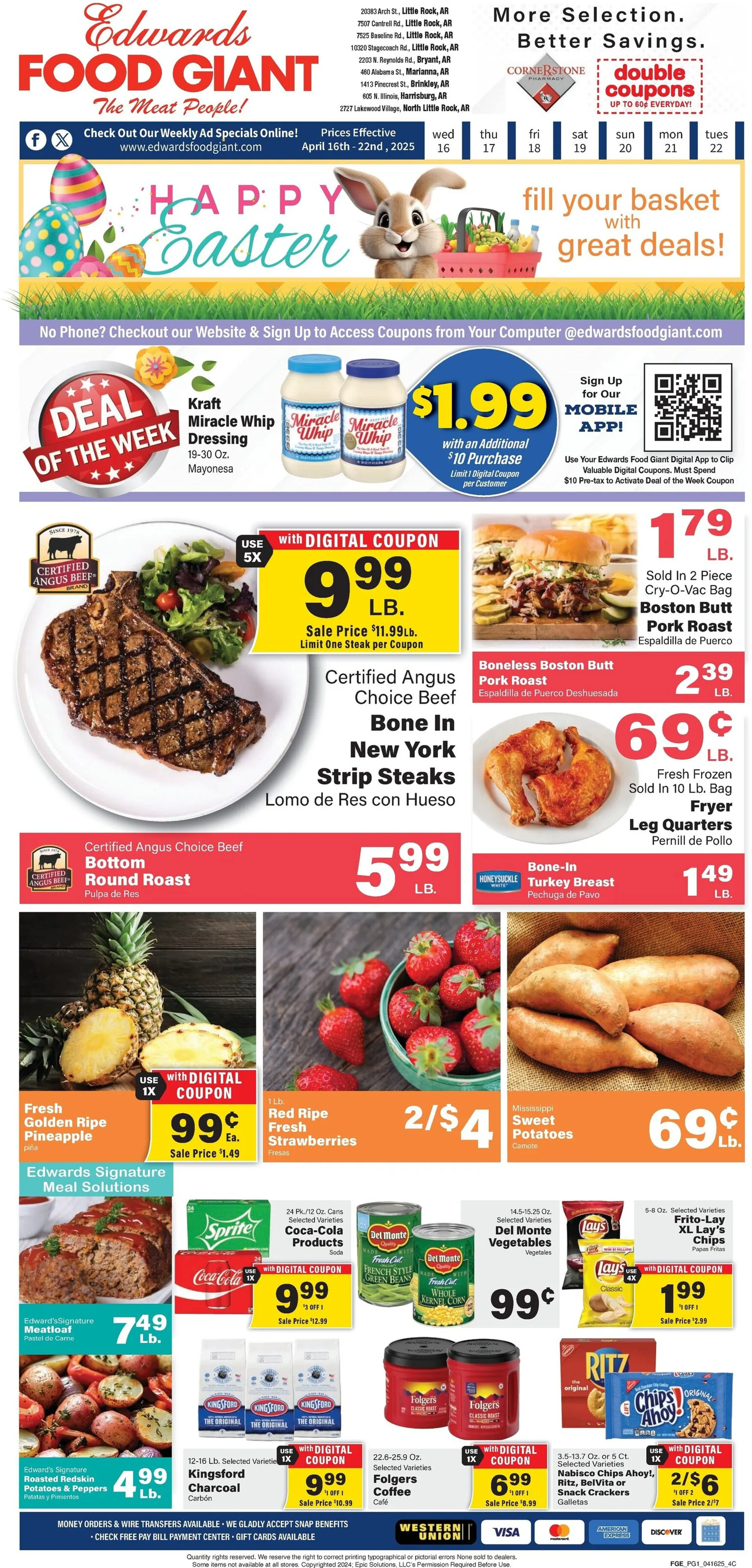 Weekly ad Edwards Food Giant Sales from April 16 to April 22 2025 - Page