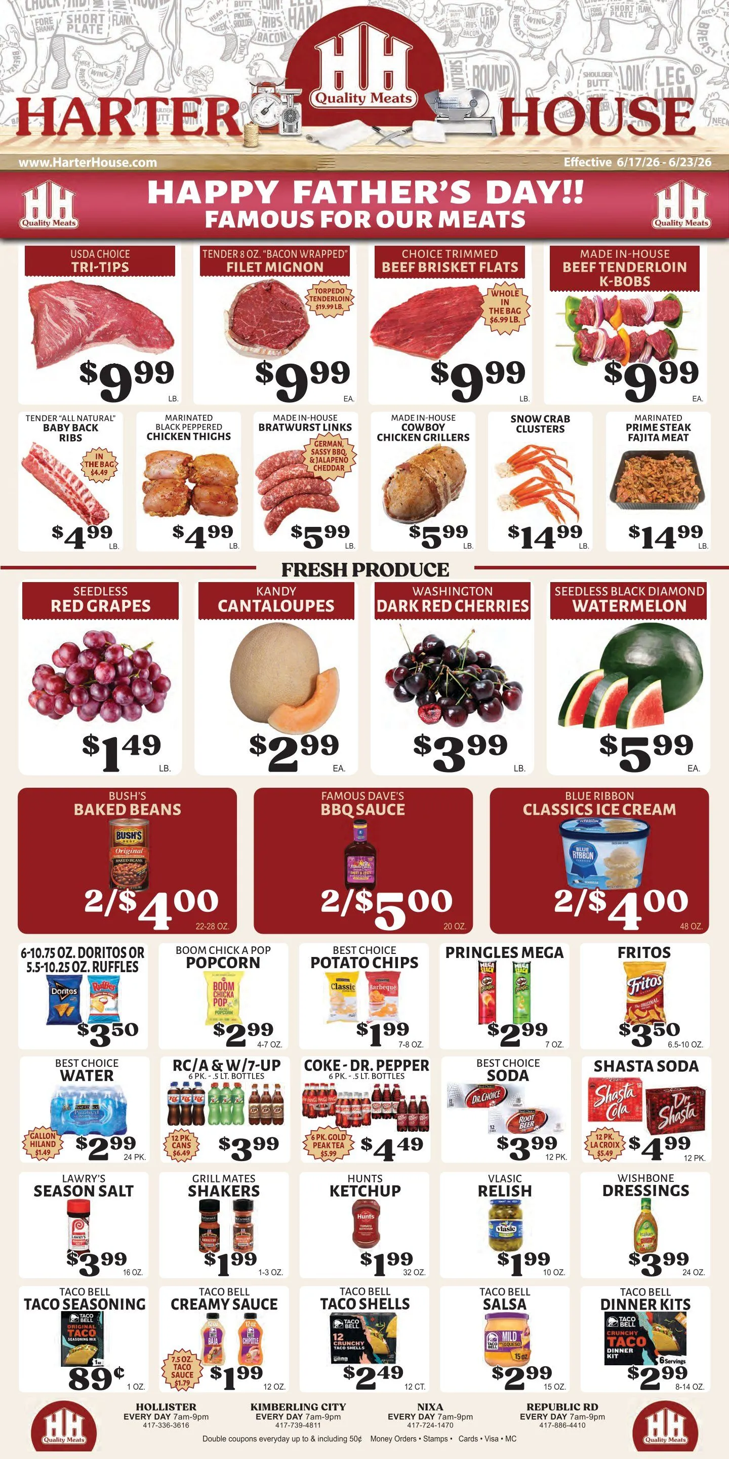 Weekly ad Harter House Sales from June 17 to June 23 2026 - Page