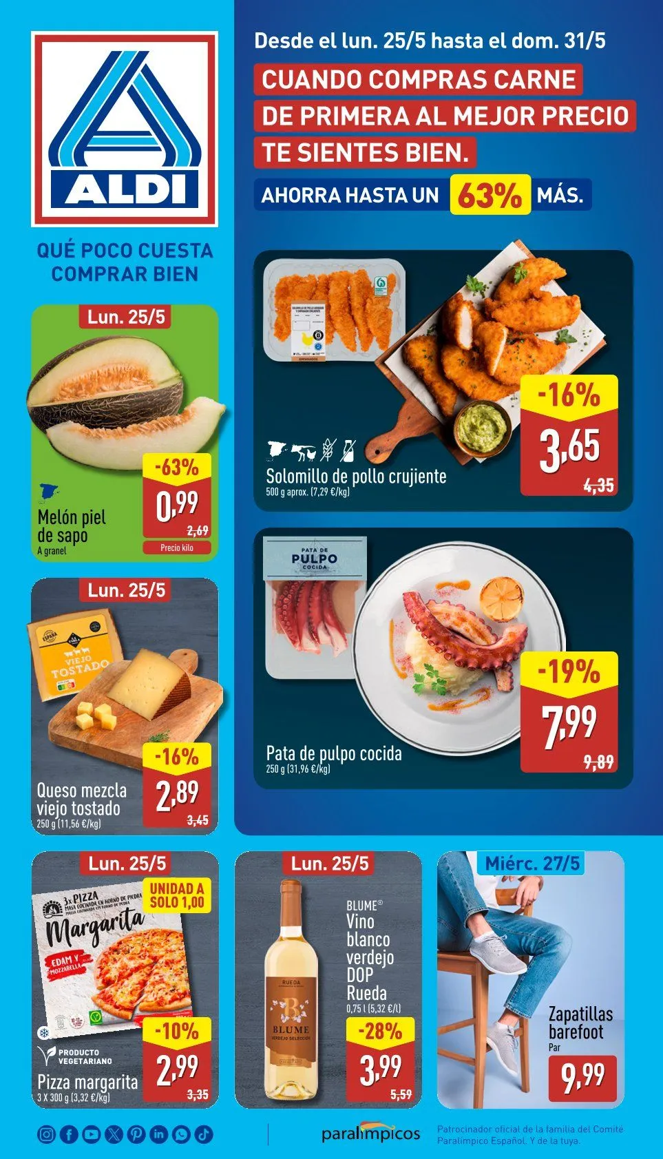 Catálogo de Ofertas de Aldi 25 de mayo al 31 de mayo 2026 - Página 1