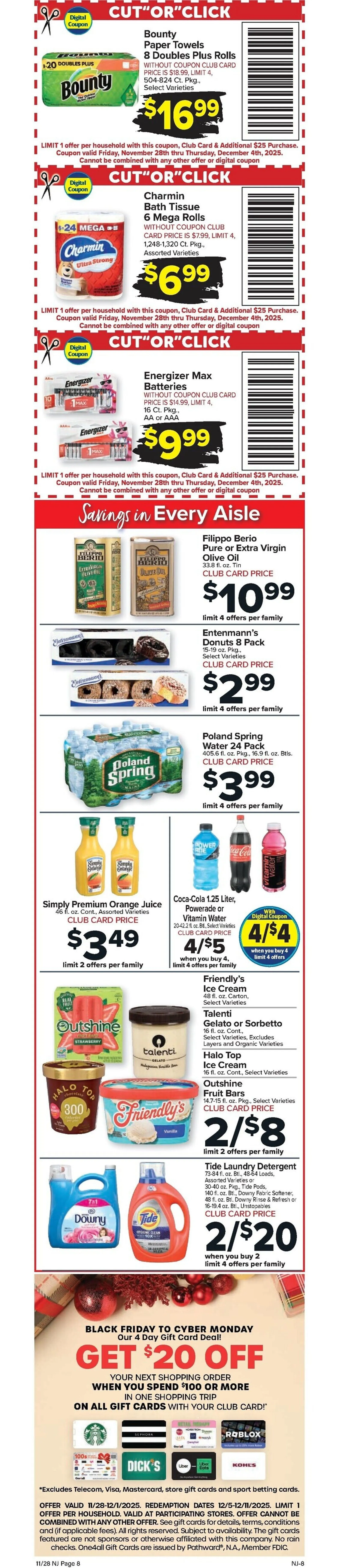 Weekly ad Foodtown Sales from November 28 to December 4 2025 - Page 7