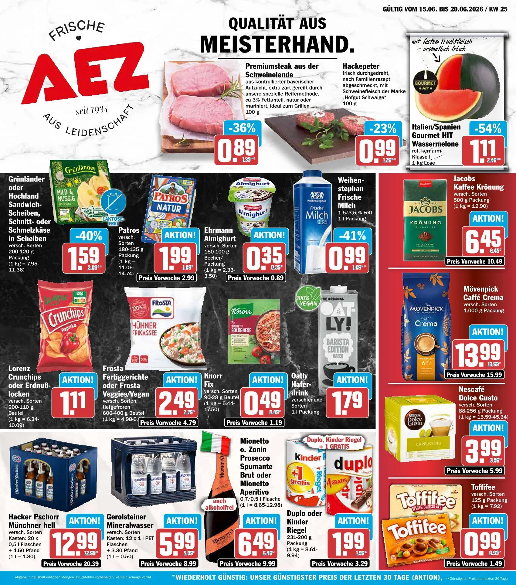 Aez Angebote von 15. Juni bis 20. Juni 2026 - Prospekt seite