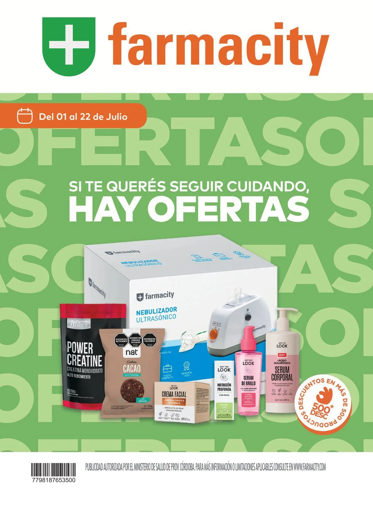 Ofertas de Farmacity Ofertas 1 de julio al 22 de julio 2026 - Página 1 del catálogo