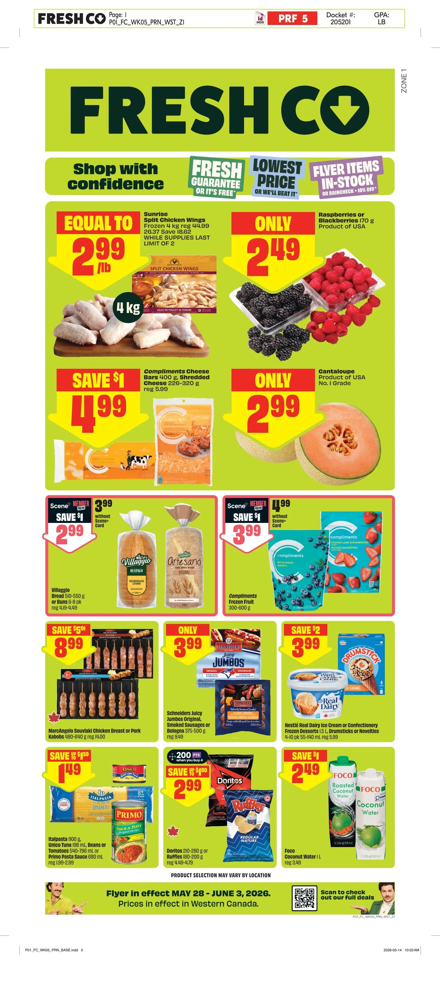 Freshco Sales from May 28 to June 3 2026 - flyer page 