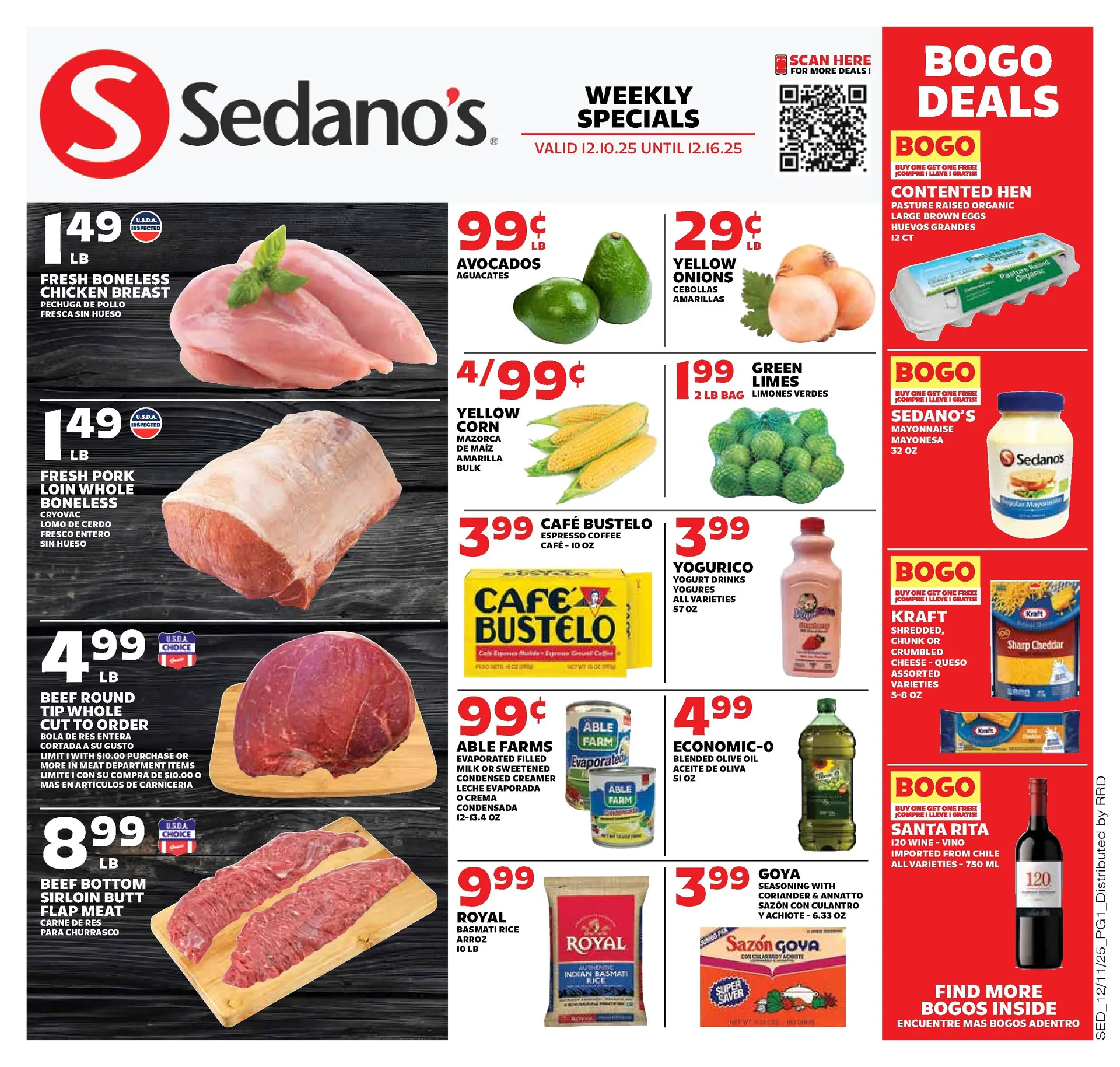 Weekly ad Sedano's Sales from December 10 to December 16 2025 - Page