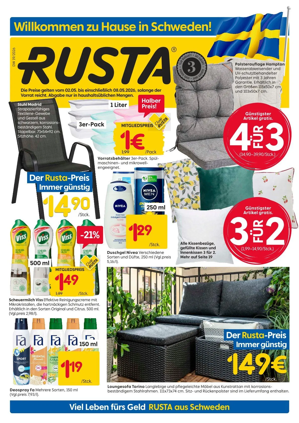 Rusta Angebote von 2. Mai bis 8. Mai 2026 - Prospekt seite 