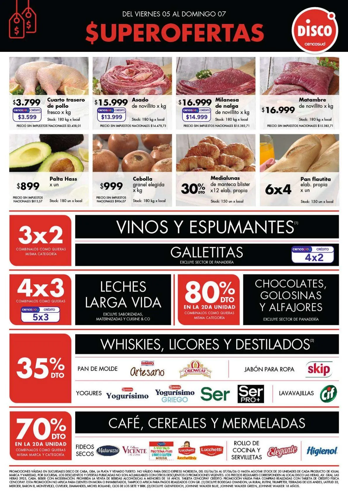 Ofertas de  Ofertas Disco 5 de junio al 7 de junio 2026 - Página 1 del catálogo