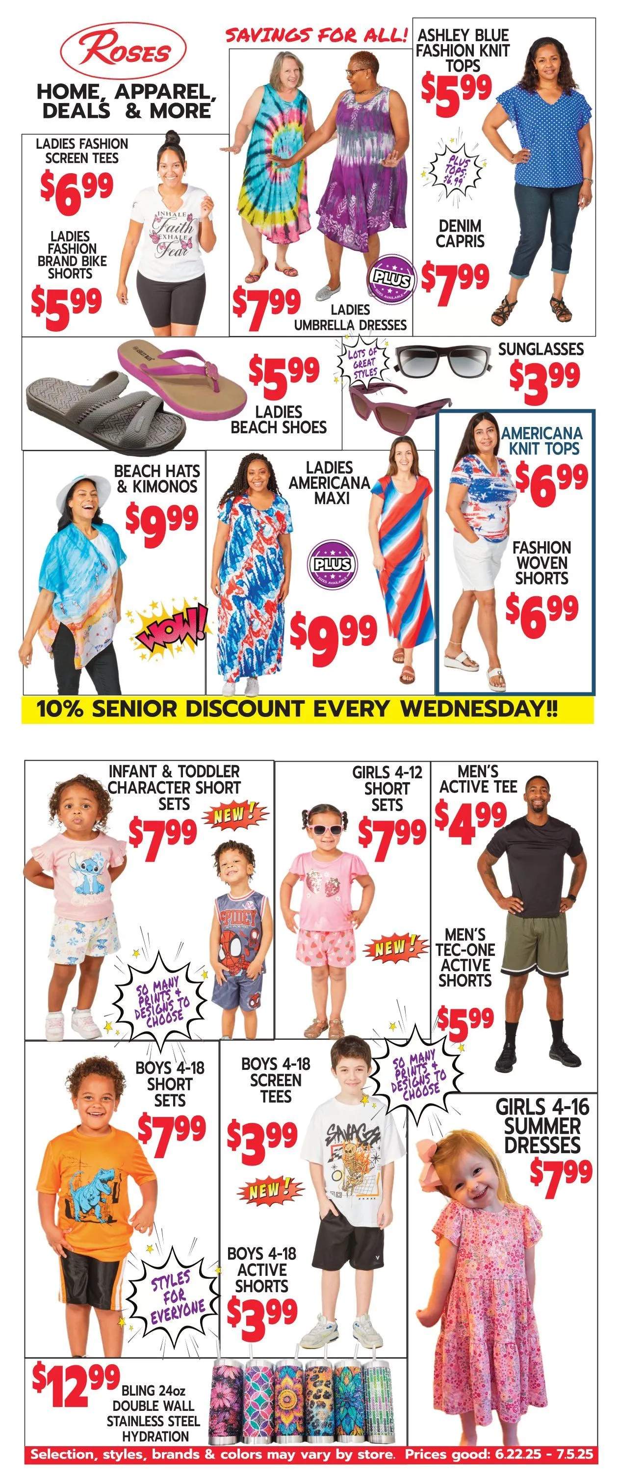Weekly ad Roses Discount Store weekly ads from June 30 to July 7 2025 - Page 