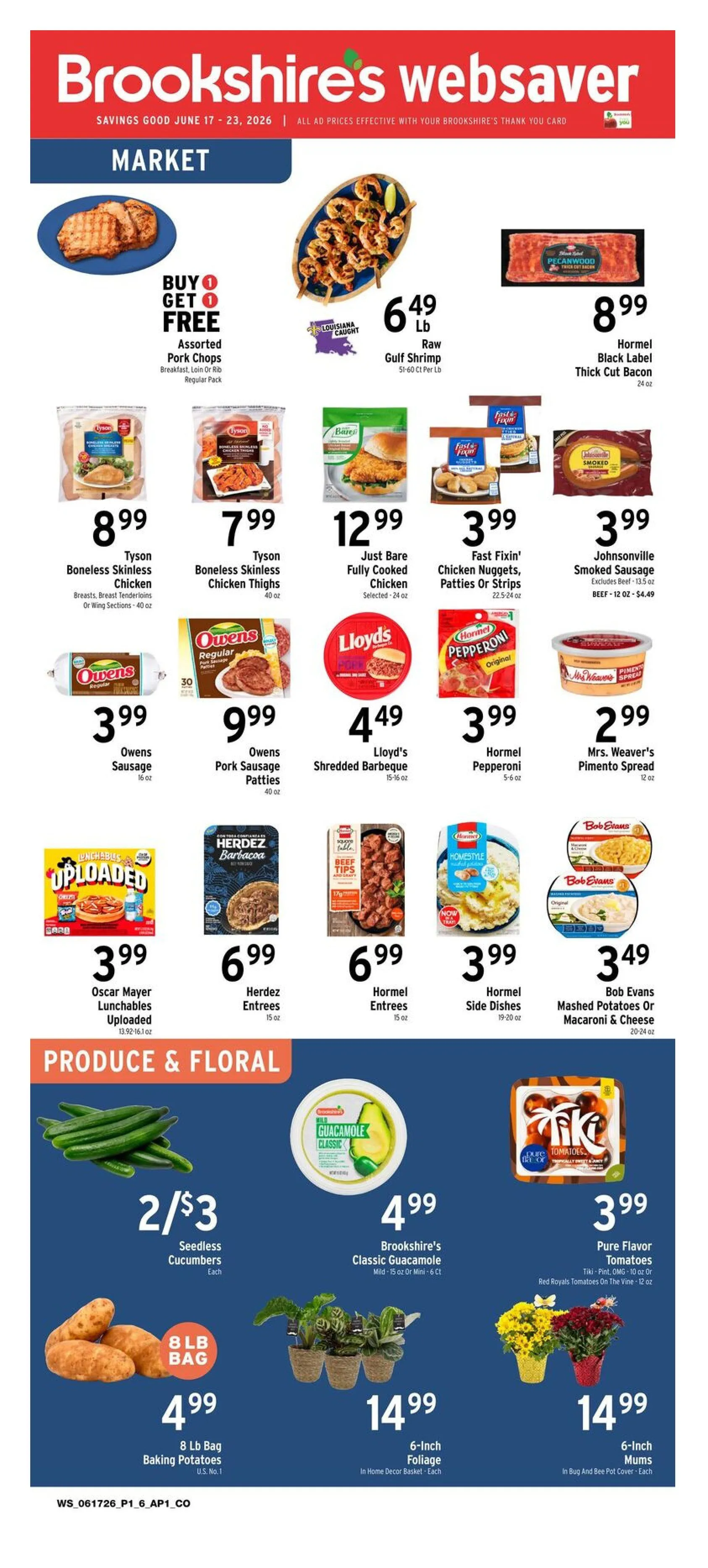 Weekly ad Brookshires Sales from June 17 to June 23 2026 - Page