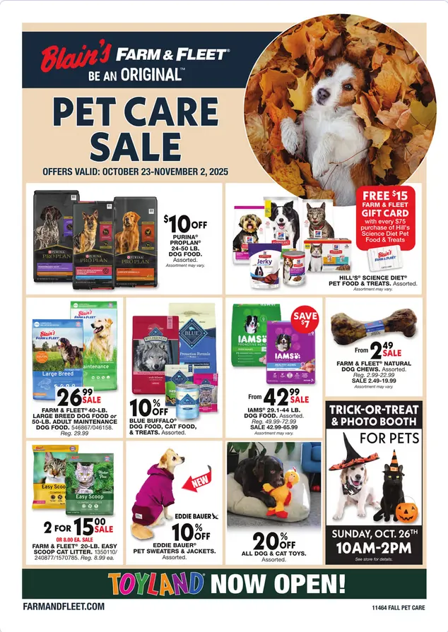 Weekly ad Blain's Farm & Fleet Sales from October 23 to November 2 2025 - Page 