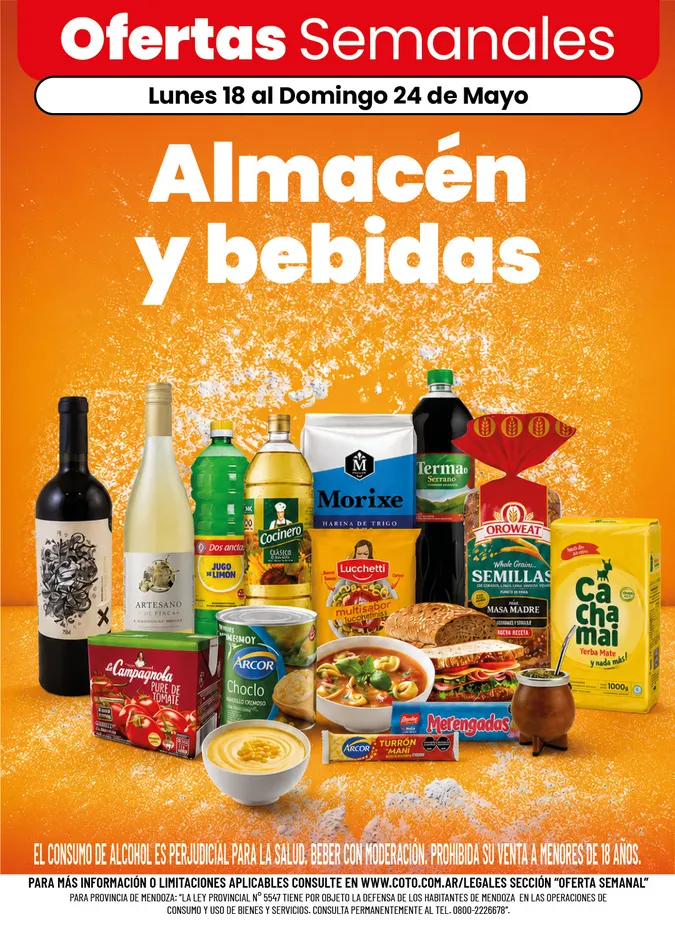 Ofertas de COTO Ofertas 18 de mayo al 24 de mayo 2026 - Página 1 del catálogo