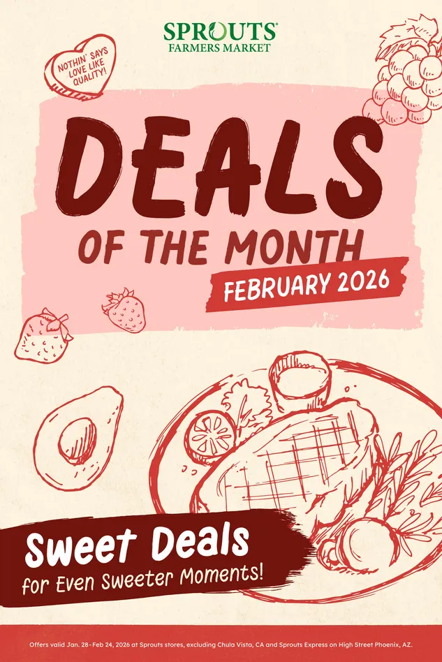Weekly ad Sprouts Sales from January 28 to February 17 2026 - Page 