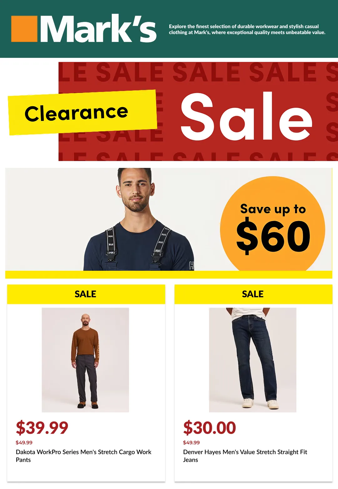  Mark's Sales from May 6 to May 20 2026 - flyer page 1