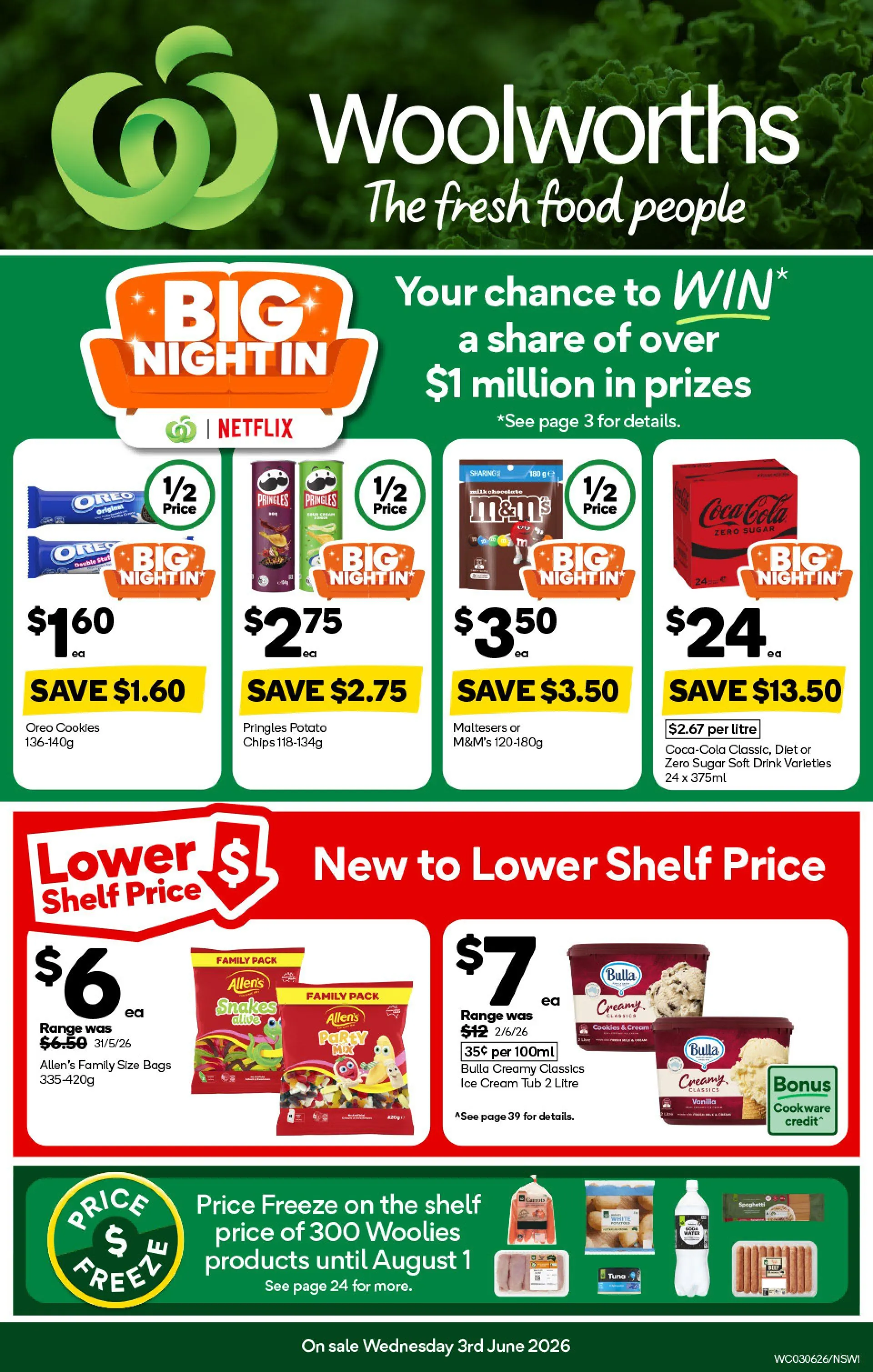 Woolworths weekly ads - Catalogue valid from 3 June to 9 June 2026 - page 1