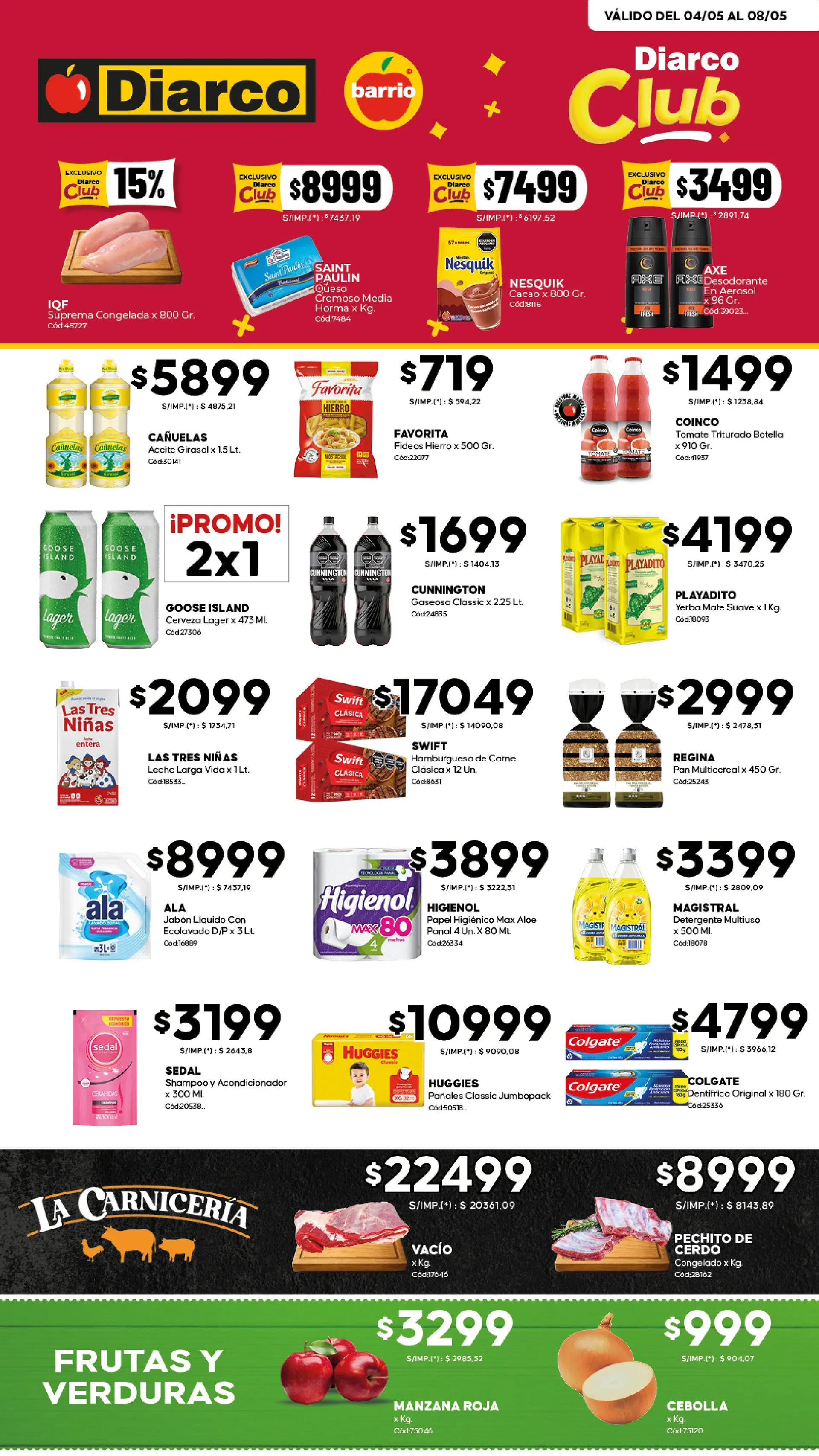 Ofertas de Diarco Ofertas 4 de mayo al 8 de mayo 2026 - Página 1 del catálogo