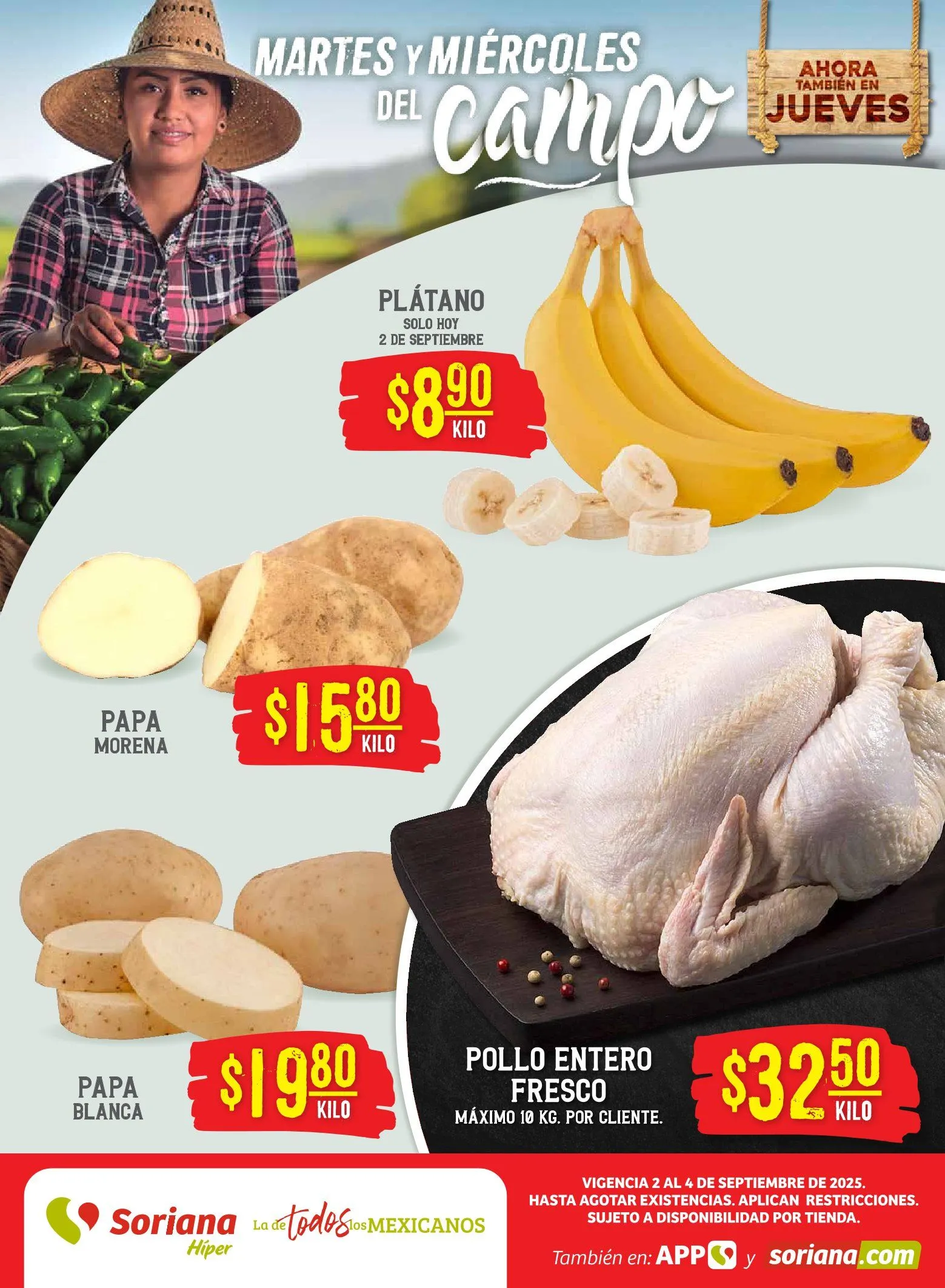 Catálogo de Soriana Ofertas 2 de septiembre al 4 de septiembre 2025 - Pagina 1