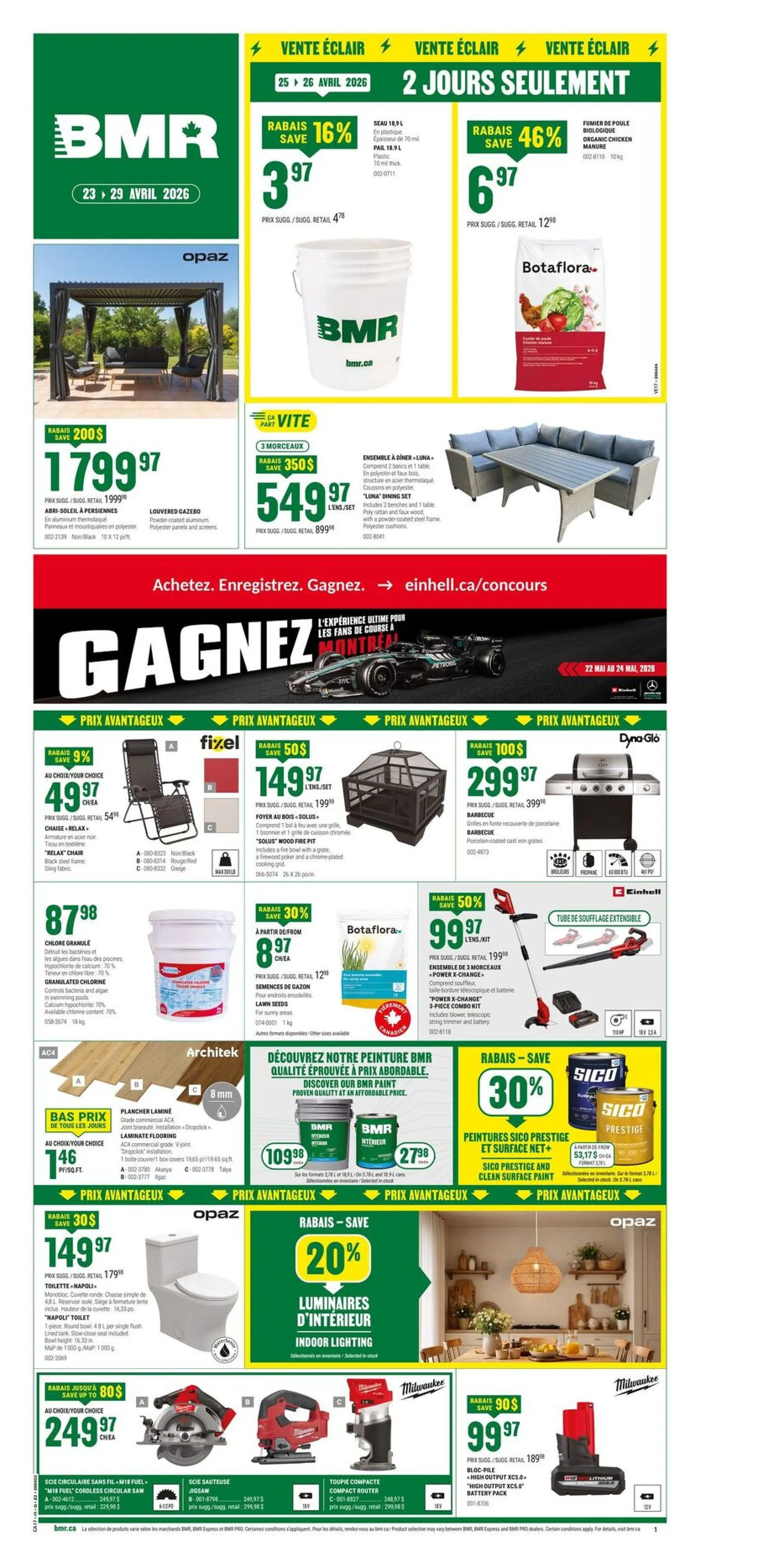 BMR Sales from April 23 to April 29 2026 - flyer page 1