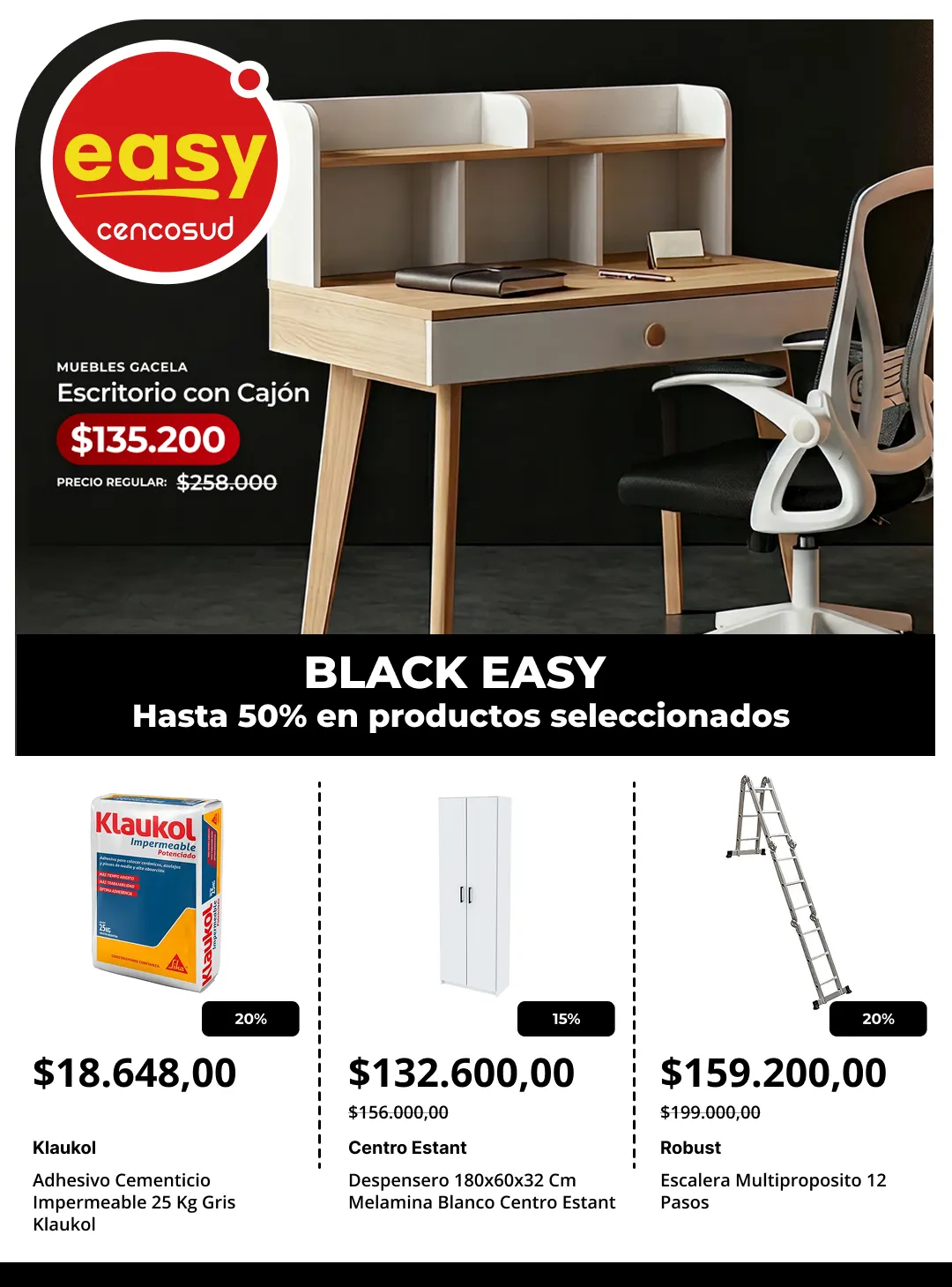 Ofertas de  Easy Ofertas 14 de abril al 3 de mayo 2026 - Página 1 del catálogo