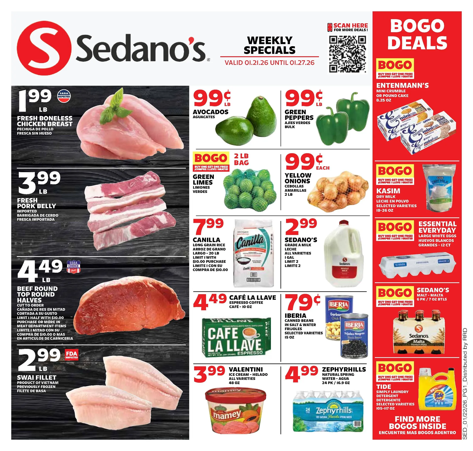 Weekly ad Sedano's Sales from January 21 to January 27 2026 - Page 1