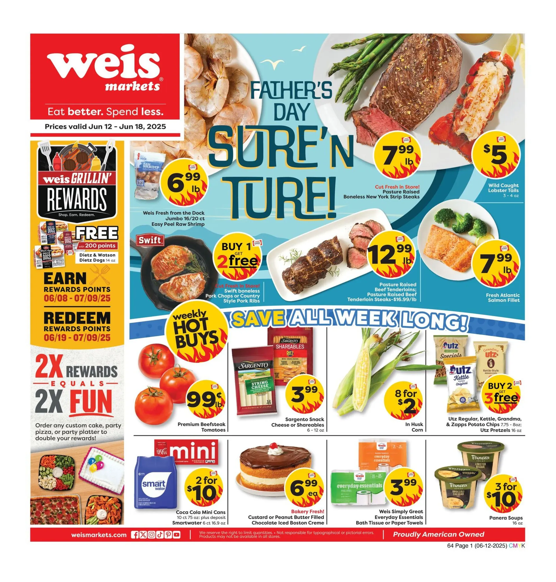 Weekly ad Weis Deals from June 13 to June 18 2025 - Page